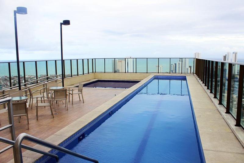Flat Class Excelsior - Em Frente Ao Shopping Riomar Apartment Recife